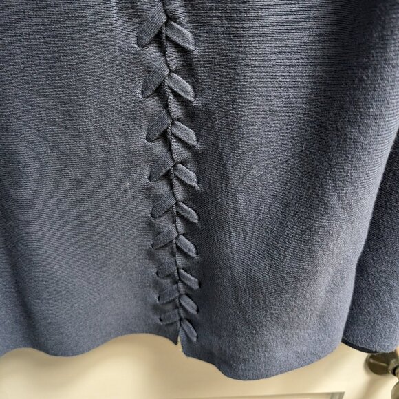 Women's J Jill Sweater - Size 2X - Steel Blue - Picture 4 of 7